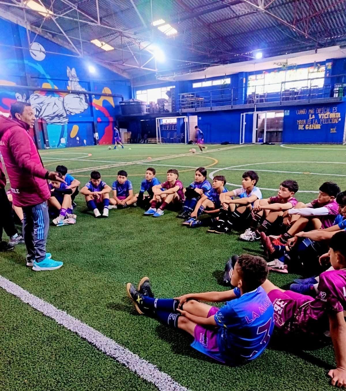 Profe Lucho, director técnico de la Selección Colombia de Fútbol de Trasplantados