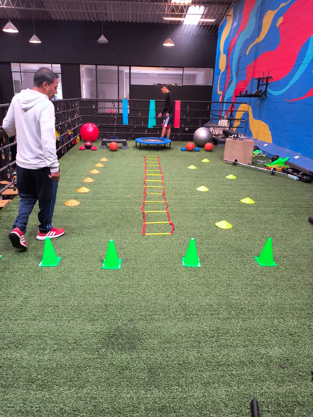 Preparación física aplicada al fútbol en zona de conditioning